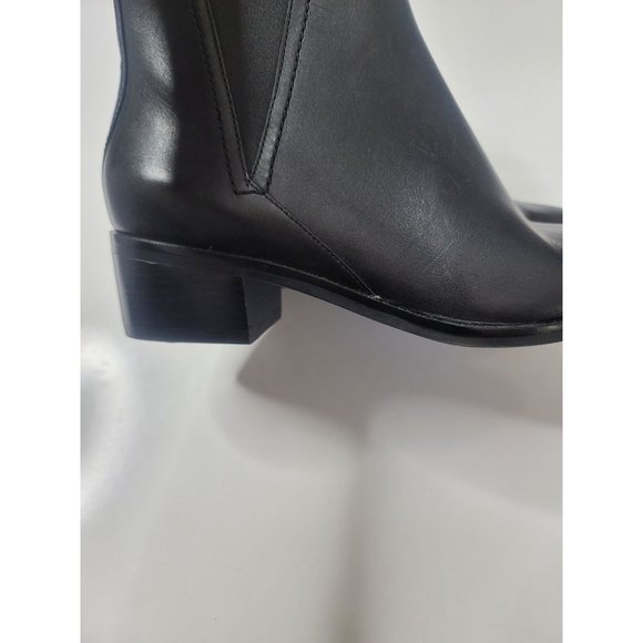 Cole Haan Black Leather Marine Pointed Toe Chelsea Ankle Booties SZ 6 - Picture 6 of 15